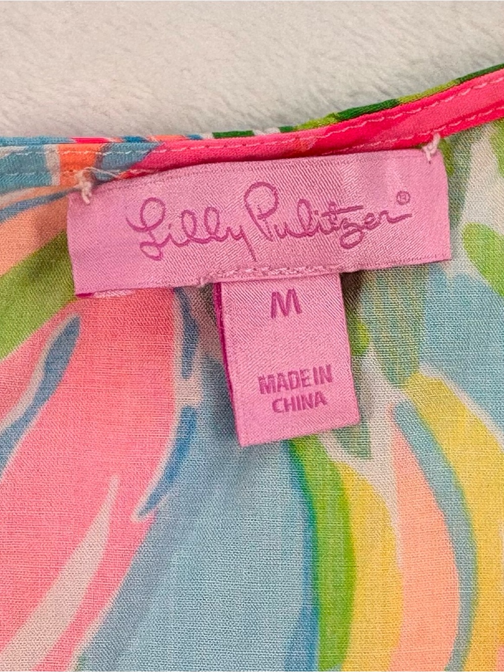 LILLY PULITZER So A-Peeling Tybee Romper Tropical Sleeveless Medium - Picture 4 of 12